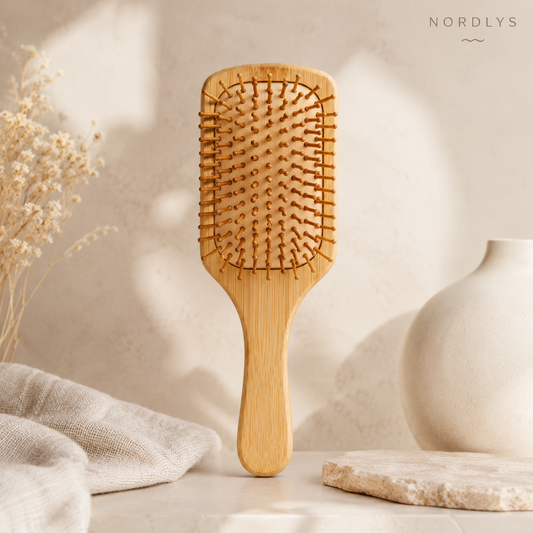 Wooden scalp brush